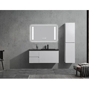Mosmile Elegant Wall Anti-fog Touch Switch LED Bathroom Mirror