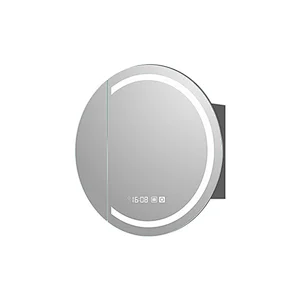 Mosmile Cheap Round LED Lightng Bathroom Mirror Cabinet
