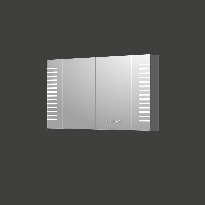 Mosmile Hotel Touch Switch  LED Bathroom Mirror Cabinet