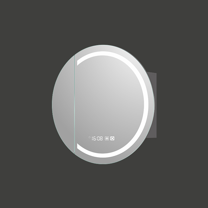 Mosmile Cheap Round LED Lightng Bathroom Mirror Cabinet