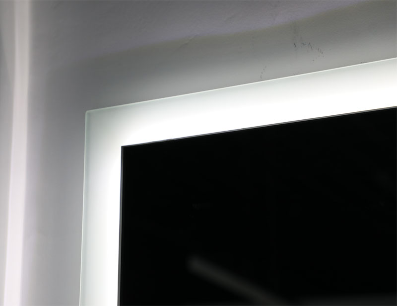 Mosmile Hotel LED Light Touch Switch Wall Bathroom Mirrors