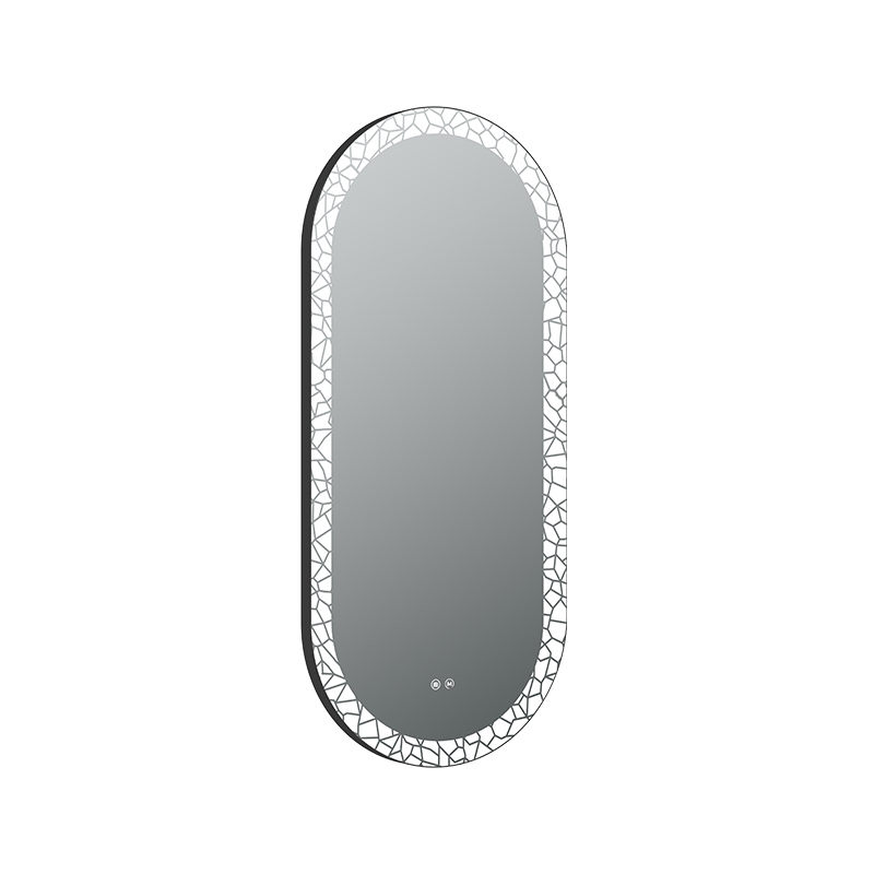 RUNWAY COBBLE DESIGN FRONT LIGHT MIRROR
