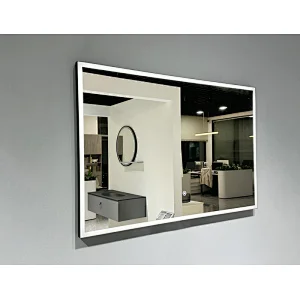 Mosmile Hot Defogging Wall Framed LED Bathroom Mirror