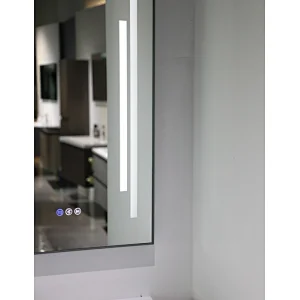 Mosmile 5mm-wide Framed Illuminated LED Bathroom Mirror
