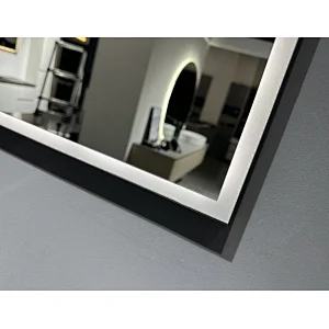 Mosmile Hot Defogging Wall Framed LED Bathroom Mirror