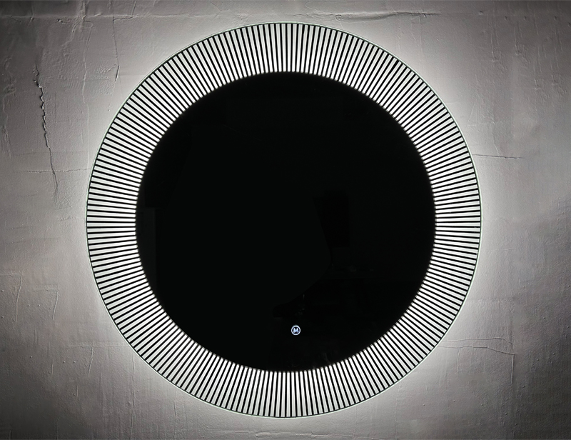Mosmile Round Sunflower Shape LED Bathroom Mirrors