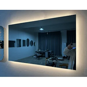 Mosmile Hotel LED Touch Switch Wall Bathroom Mirror