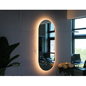 Mosmile Runway Type LED Illuminated Bathroom Mirror