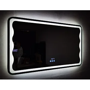 Mosmile Rounded-Corner LED Light Wall Bathroom Mirrors