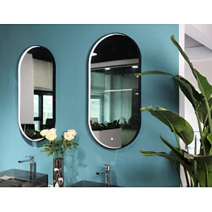 Mosmile Anti-fog Runway Type Bathroom Mirror with Light in Framed