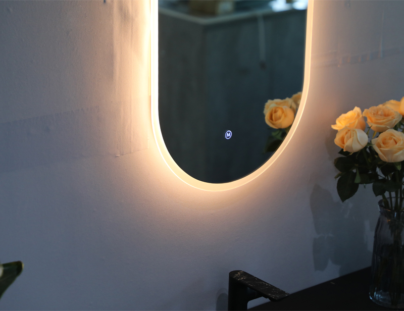 Mosmile Runway Type LED Illuminated Bathroom Mirror