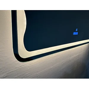 Mosmile Rounded-Corner LED Light Wall Bathroom Mirrors
