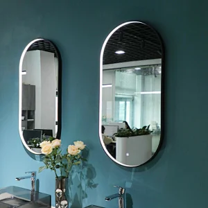 Mosmile Anti-fog Runway Type Bathroom Mirror with Light in Framed