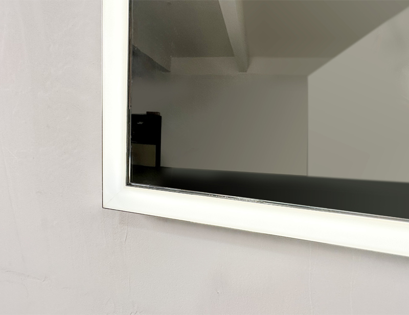 Mosmile Wall Framed LED Bathroom Mirror