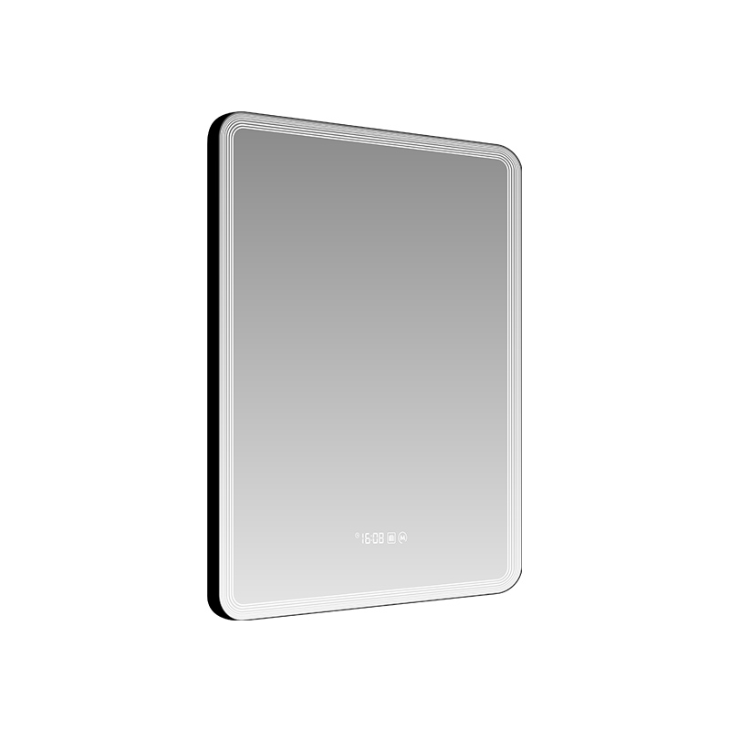 Mosmile Wall Hanging LED Lighted Framed Bathroom Mirror