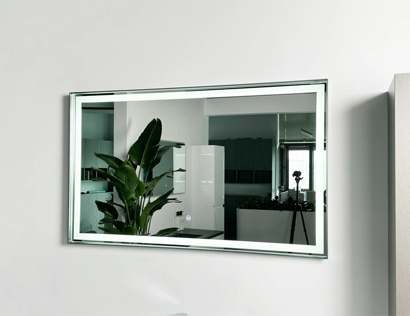 Mosmile Rounded-Corner Rectangle LED Bathroom Mirror