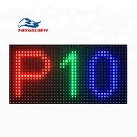 ShenZhen Foxgolden  LED Display Module Dimension 320*160mm/Piece/4S/3535/10mm P10 SMD HD Outdoor Digital Signage And Displays