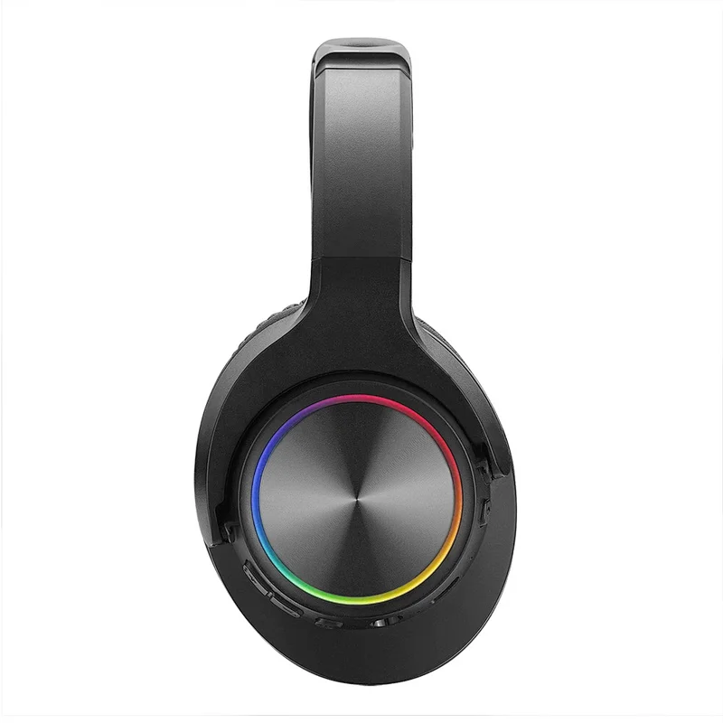 over ear headphone RGB light