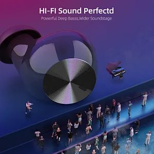 5.0 Smart Touch Control  Waterproof TWS Earbuds Wireless Earphone