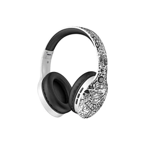 colorful design over ear bluetooth headset