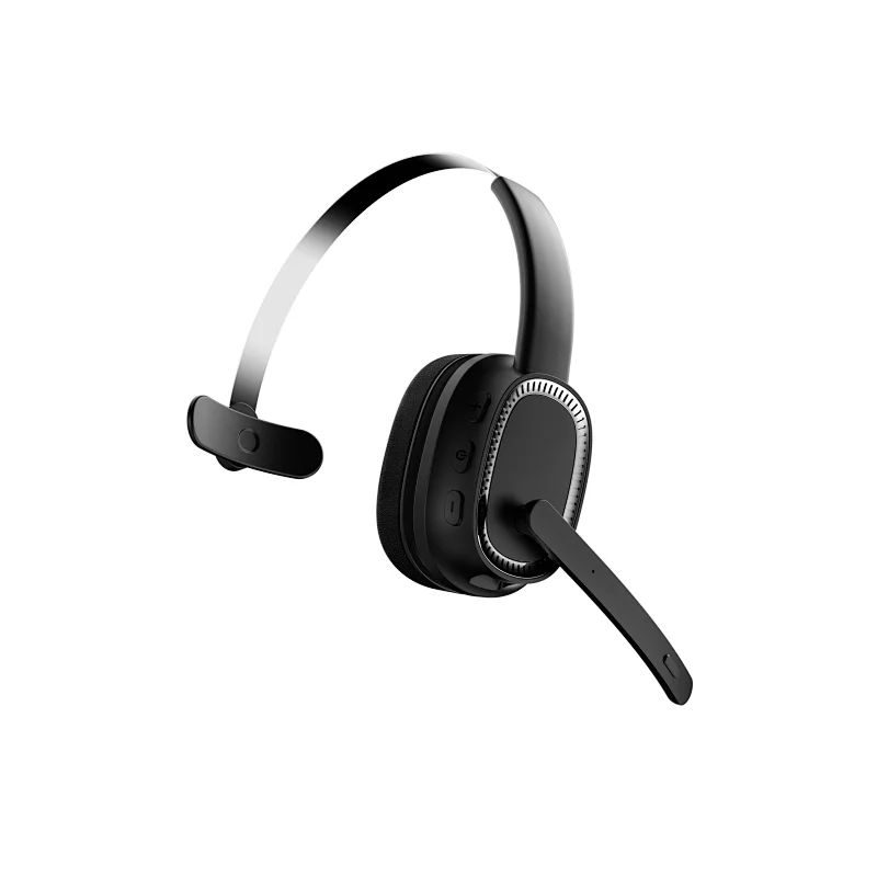 Call Center Bluetooth Headset Hands-Free Wireless Headphones with QCC3040 chipset