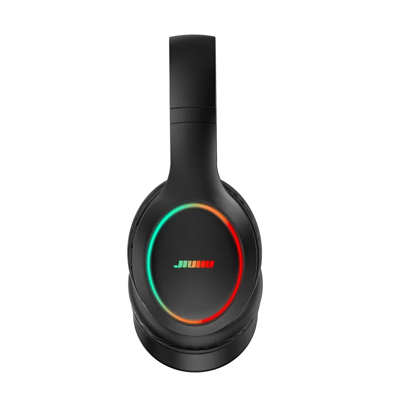 Wirless LED RGB Light Stereo Bass Wireless Bluetooth Headphones Headset