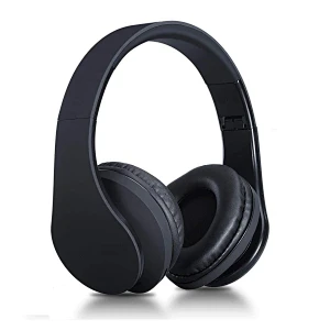 Wireless Bluetooth Headphones Over Ear, Hi-Fi Stereo Headset with Deep Bass