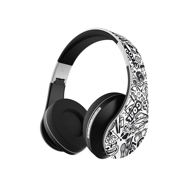 Wireless Bluetooth Headphones Over Ear, Hi-Fi Stereo Headset with Deep Bass