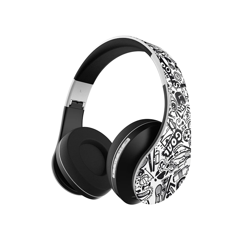 Wireless Bluetooth Headphones Over Ear, Hi-Fi Stereo Headset with Deep Bass
