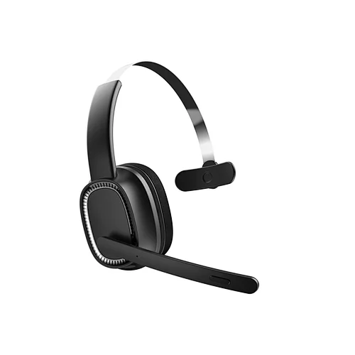 Call Center Bluetooth Headset Hands-Free Wireless Headphones with QCC3040 chipset