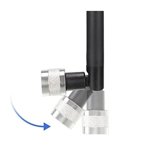 200mm 4G LTE External Whip Rubber Antenna With N Male Connector