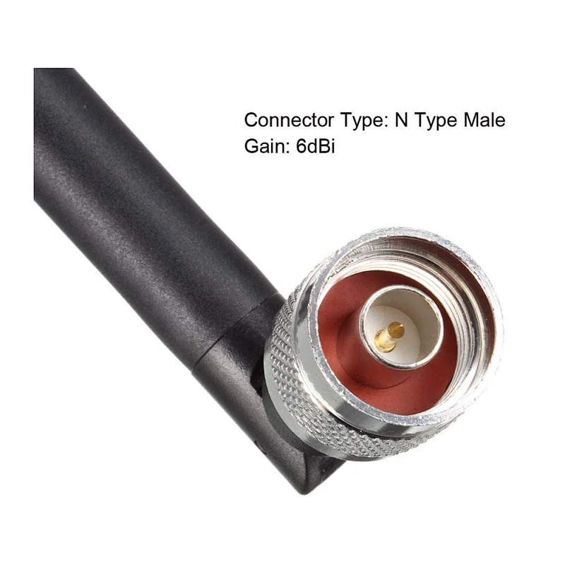 200mm 4G LTE External Whip Rubber Antenna With N Male Connector