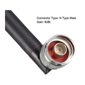 200mm 4G LTE External Whip Rubber Antenna With N Male Connector