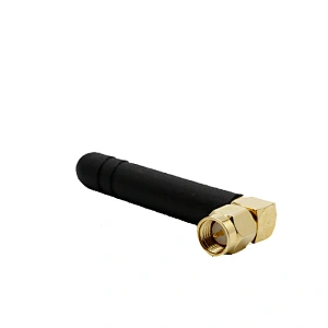 50mm 4G Rubber Mini Antenna With Right Angle SMA Connector