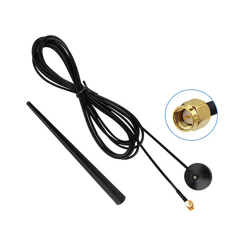 91mm 4G Magnetic Antenna With SMA Male Connector