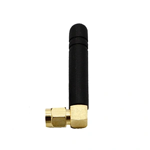 50mm 4G Rubber Mini Antenna With Right Angle SMA Connector