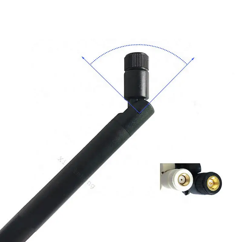 201mm 4G Blade-shaped Rubber Rod Antenna With SMA Connector