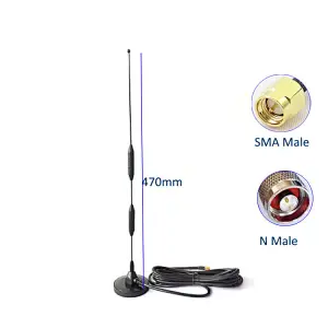 470mm 4G LTE Magnetic Antenna With SMA Connector
