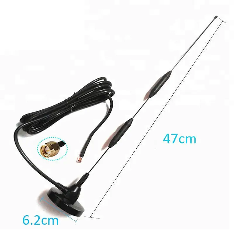 470mm 4G LTE Magnetic Antenna With SMA Connector