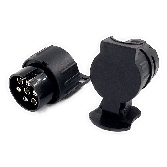 12v 7P Plug To 13P Socket Adapter 7 To 13 Pin Trailer Adapter 7 To 12v-7p-plug-to-13p-socket-adapter-7-to-13-pin-trailer-adapter-7-to