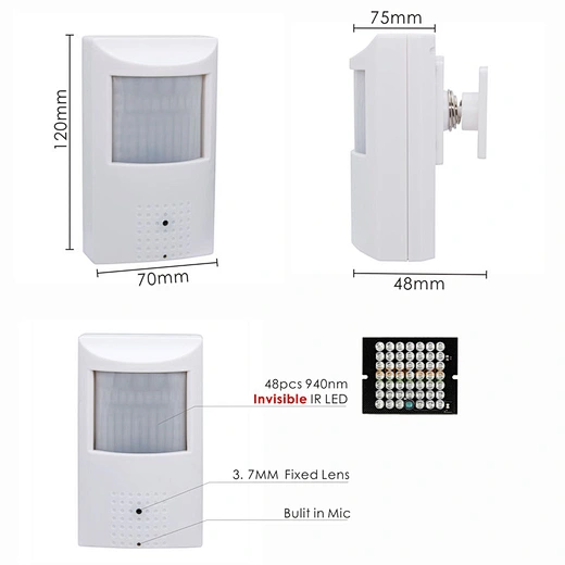 2MP 4in1 Infrared Home Mini Hidden CCTV Camera Besview from China