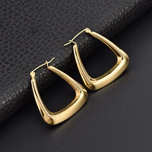 18K Gold Basic Hoop Earrings Wholesale