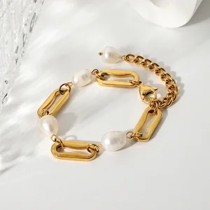 Trend Stainless Steel Freshwater Bracelet Wholesale