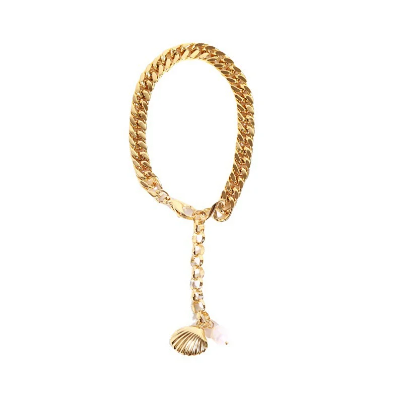 Hip Pop Style Chunky Faceted Chain Bracelet Custom