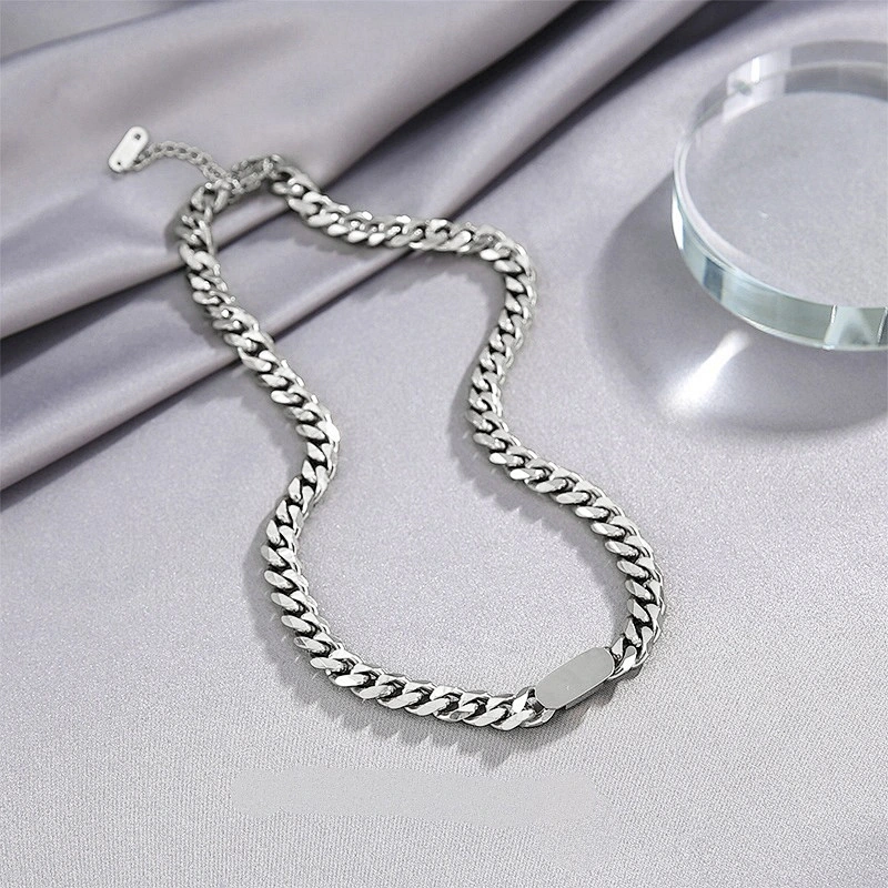 Stainless Steel Simple 18K Gold Plated Chain Bracelet