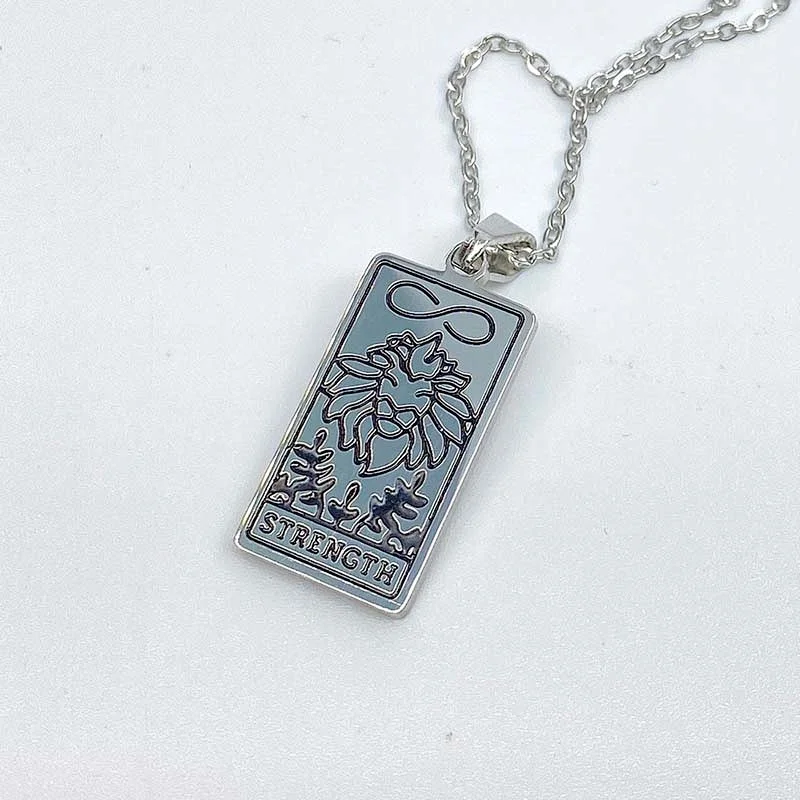 Engrave Tarot Pendant Necklace Custom