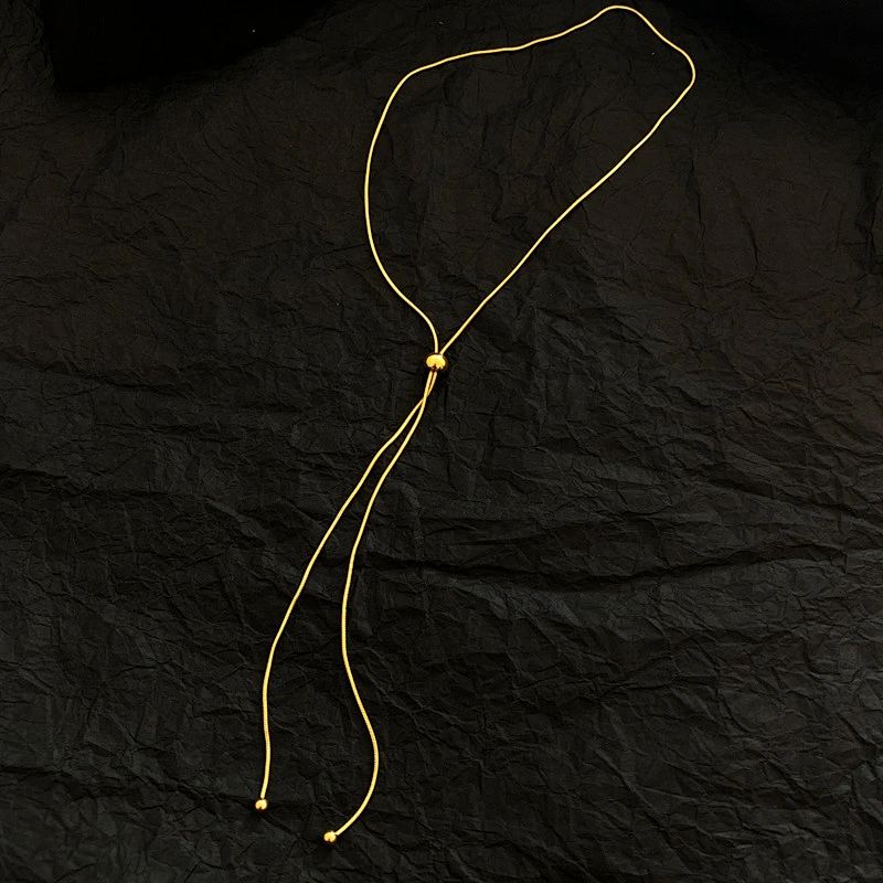 Stainless Steel Adjustable Multi-function Snake Chain Necklace