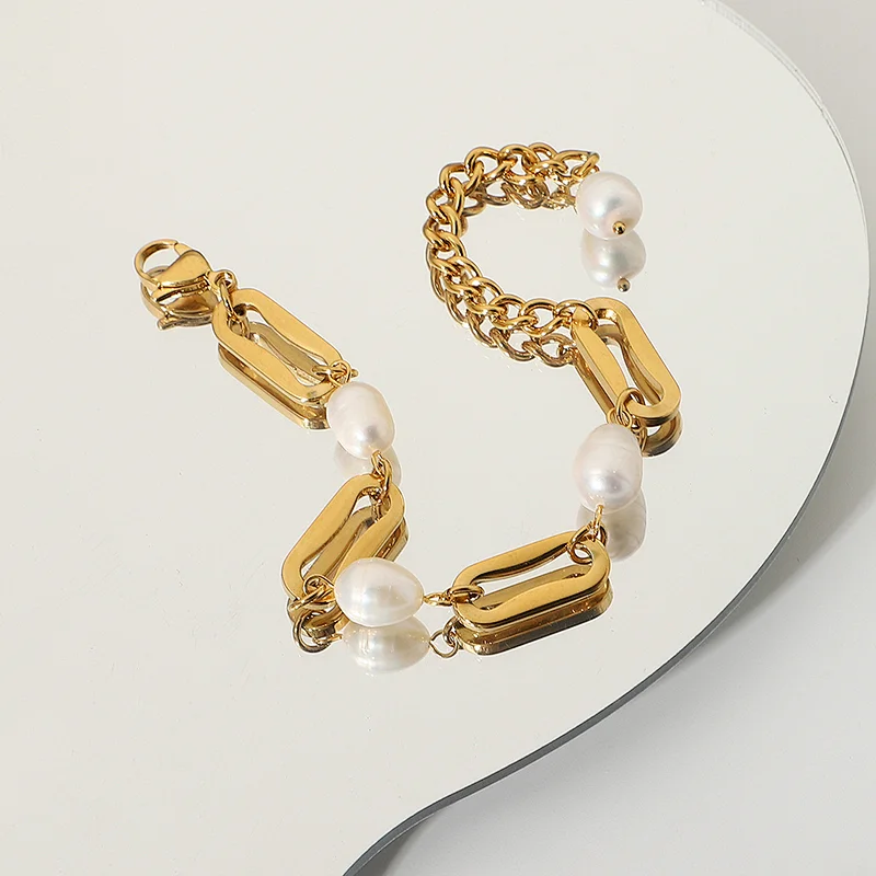 Trend Stainless Steel Freshwater Bracelet Wholesale