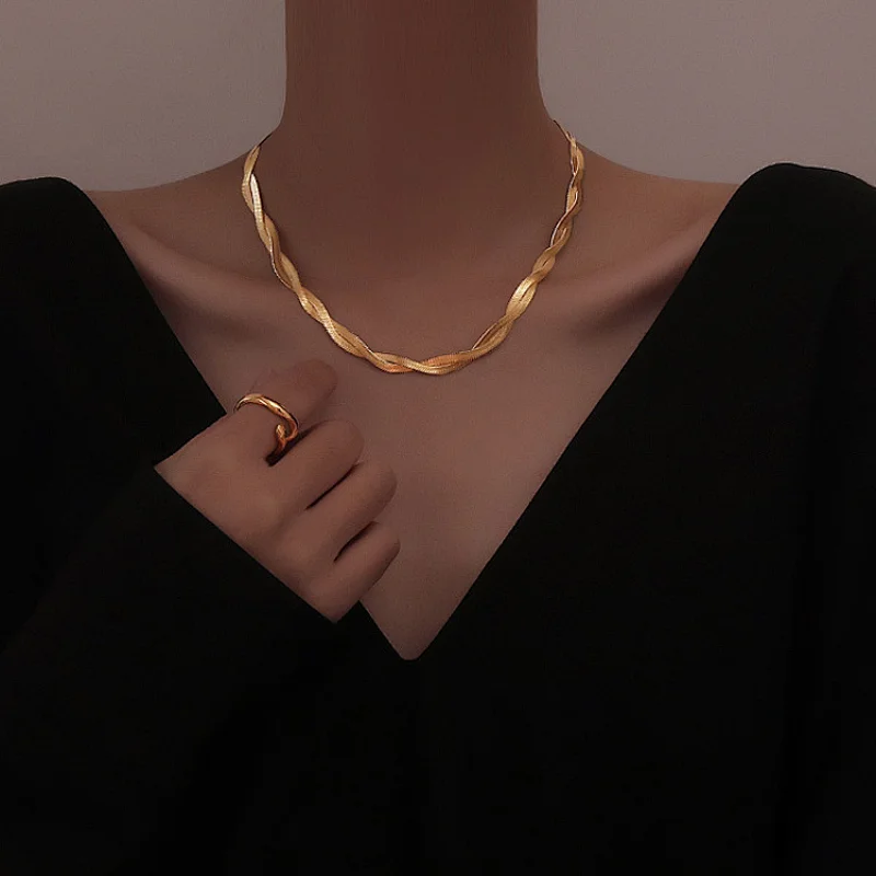Stainless Steel Cross Wound Necklace Wholesale