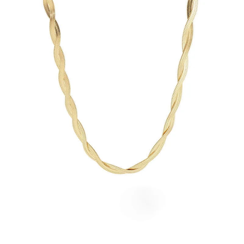 Stainless Steel Cross Wound Necklace Wholesale